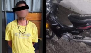 En el marco del "Operativo Blindaje", efectivos de la Policía Local de San Nicolás lograron la aprehensión de un delincuente y el recupero de una motocicleta robada en plena vía pública.