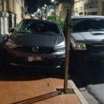 En la madrugada del domingo, se registró un accidente en calle Francia, entre Lavalle y L. Guruciaga, que dejó como saldo tres personas heridas.