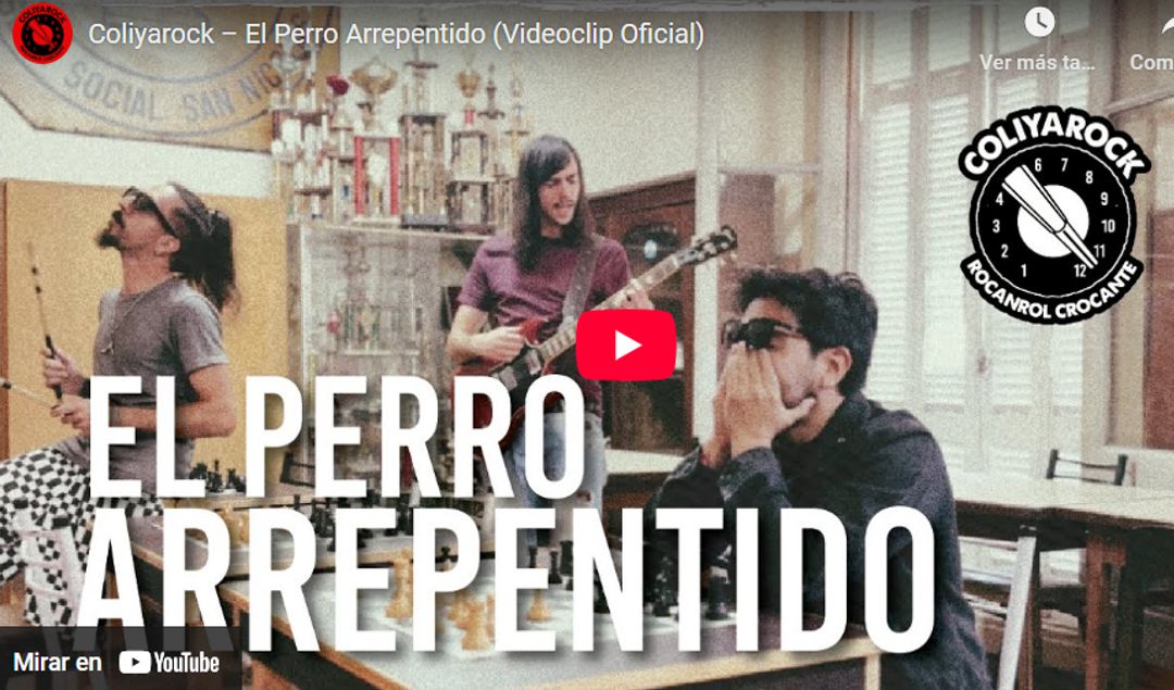 La banda nicoleña Coliyarock presentó hace instantes su nuevo videoclip titulado “El Perro Arrepentido”, marcando un nuevo hito en su trayectoria dentro del rock local. El lanzamiento oficial se realizó a través de todas sus redes sociales y ya comenzó a generar repercusión entre sus seguidores.