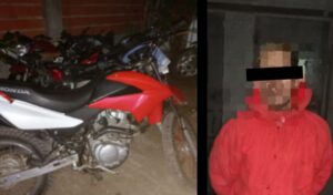 En un operativo realizado por personal del Destacamento La Emilia, se logró la detención de un hombre de 40 años que circulaba en una motocicleta Honda 150 cc color roja sobre la cual recaía un pedido de secuestro activo emitido por la UFI N.º 2 el pasado 1 de agosto de 2023, en el marco de una causa por robo.