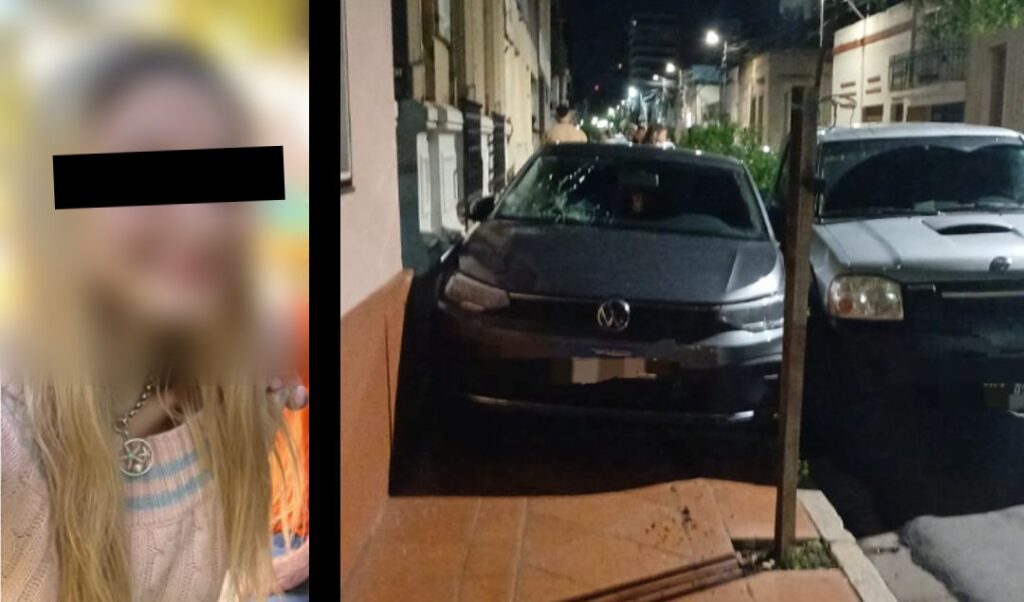 INTENTO ATROPELLAR A SU PAREJA EN UN ATAQUE DE CELOS