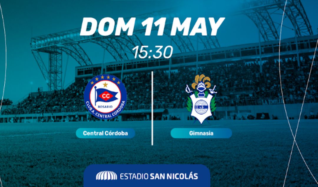 El próximo domingo 11 de mayo a las 15:30, Gimnasia y Esgrima de La Plata se medirá ante Central Córdoba en el Estadio San Nicolás por los 16avos de final de la Copa Argentina. El esperado encuentro promete ser un choque de alto voltaje, donde ambos equipos buscarán avanzar a los octavos de final del torneo más federal del país.