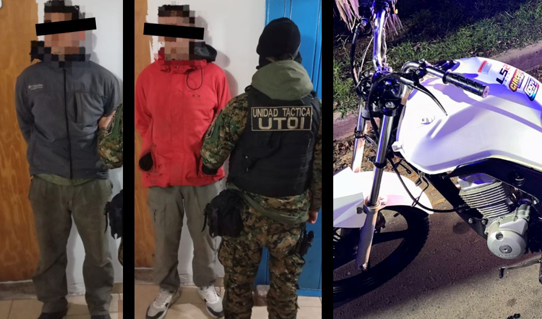 En un operativo llevado a cabo por personal de la Unidad Táctica de Operaciones Inmediatas (UTOI), se logró recuperar una motocicleta robada luego de una intensa persecución en las calles de San Nicolás.