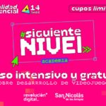 Este lunes 30 de junio inicia una nueva edición de la Academia Siguiente Nivel, un curso gratuito de desarrollo de videojuegos impulsado por la Municipalidad de San Nicolás a través del programa Revolución Digital. La propuesta está dirigida a jóvenes y adultos nicoleños a partir de los 14 años, sin límite de edad, que deseen iniciarse en el fascinante mundo de la programación y el diseño de videojuegos.