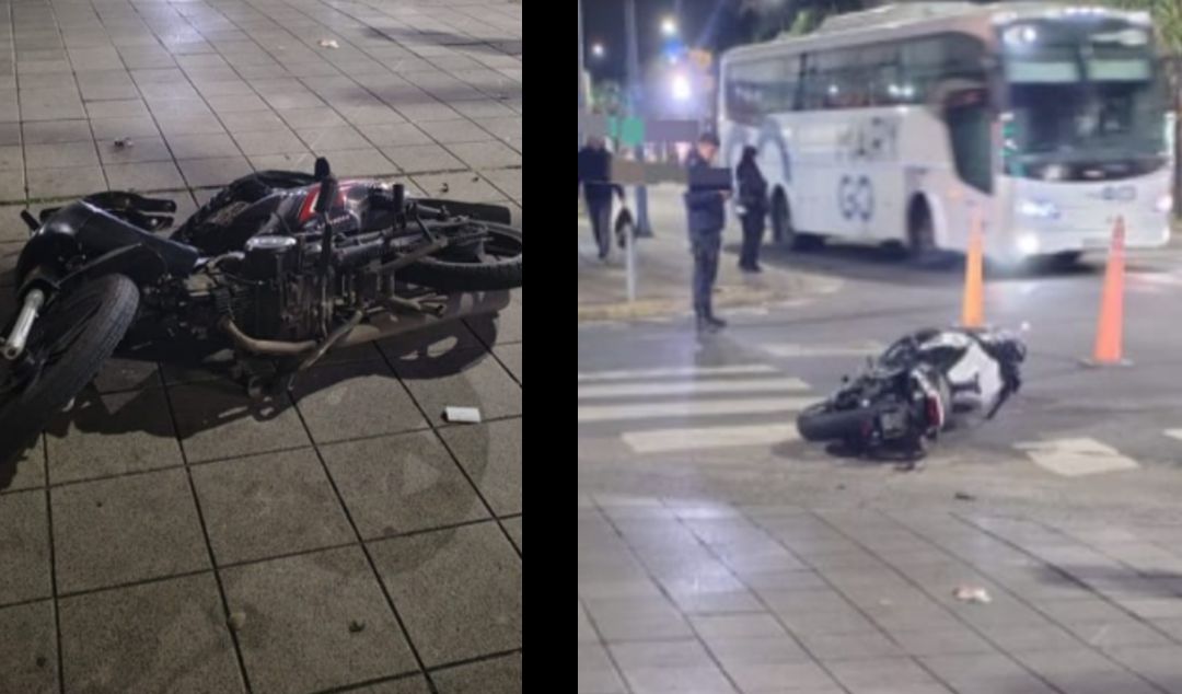 Un violento choque entre dos motocicletas ocurrido en la madrugada del viernes dejó como saldo a dos hombres con heridas de consideración. El hecho tuvo lugar en la intersección de Avenida Moreno y calle Nación, donde, por motivos que aún se investigan, ambos vehículos colisionaron entre sí.