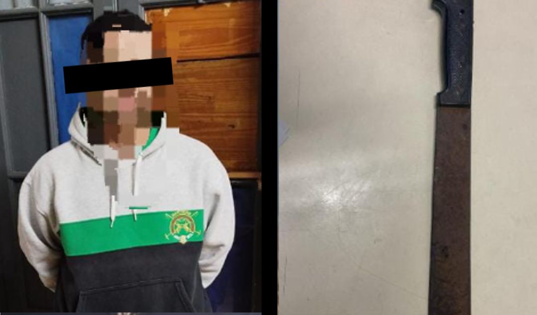 Un violento episodio familiar ocurrió este sábado en San Nicolás, cuando un hombre de 38 años fue aprehendido tras irrumpir en la vivienda de su padre armado con un machete, causando serios daños en el interior del domicilio. El hecho tuvo lugar en una vivienda ubicada en calle San Lorenzo al 700.
