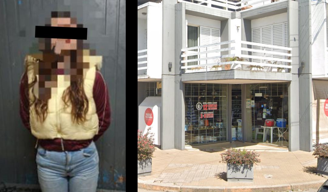 Una mujer de 22 años fue aprehendida por personal policial tras robar un televisor del comercio de artículos para el hogar “Russo Televisión”, ubicado en calle Garibaldi al 550, en la ciudad de San Nicolás.