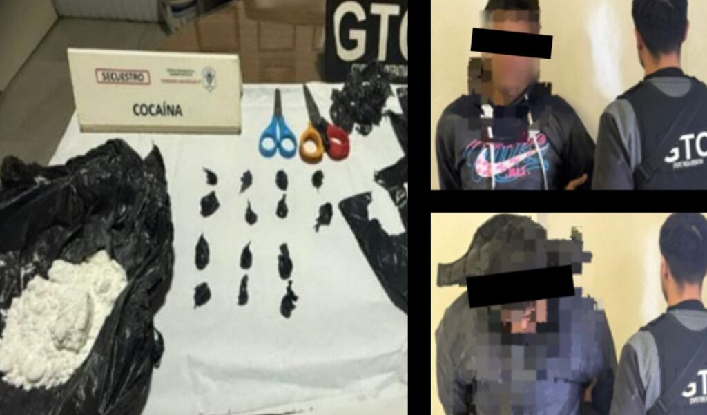 Un confuso episodio registrado en San Nicolás derivó en el secuestro de una importante cantidad de cocaína y la detención de dos hombres mayores de edad. El hecho se originó tras la denuncia de una joven de 26 años, quien manifestó que el 12 de agosto de 2025 fue despojada a golpes de sus pertenencias en una vivienda de calle M. Benítez al 700, donde residía de forma circunstancial.