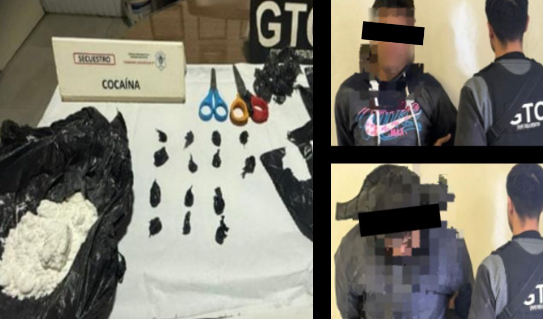Un confuso episodio registrado en San Nicolás derivó en el secuestro de una importante cantidad de cocaína y la detención de dos hombres mayores de edad. El hecho se originó tras la denuncia de una joven de 26 años, quien manifestó que el 12 de agosto de 2025 fue despojada a golpes de sus pertenencias en una vivienda de calle M. Benítez al 700, donde residía de forma circunstancial.