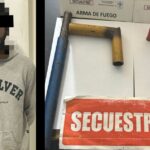 En la jornada del lunes 25 de agosto, personal del Comando de Patrullas de San Nicolás aprehendió a un hombre de 37 años acusado de amenazar de muerte a su pareja con un arma de fuego de fabricación casera.