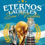 A casi tres años de aquel histórico momento en el que todos los argentinos nos unimos en un solo grito de gol, San Nicolás vivirá una jornada única. El próximo sábado 23 de agosto, en el Estadio San Nicolás, se presentará la muestra “Eternos Laureles”, donde los vecinos podrán fotografiarse con los trofeos más importantes obtenidos por la Selección Argentina en los últimos años.