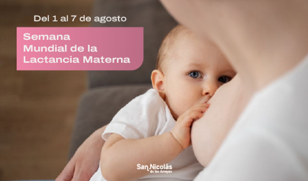 Del 1 al 7 de agosto se conmemora la Semana Mundial de la Lactancia Materna, bajo el lema 2025: “Prioricemos la Lactancia Materna: Construyendo sistemas de apoyo sostenibles”. En este marco, la Municipalidad de San Nicolás invita a toda la comunidad a participar de una charla informativa que se realizará el viernes 8 de agosto a las 10:00 en el Hospital de Zona Norte.