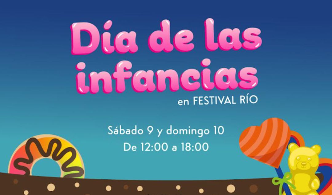 El próximo fin de semana, el Festival Río se vestirá de fiesta para celebrar el Día de las Infancias con una programación especial dedicada a los más chicos. A las ya tradicionales atracciones del predio, se sumarán espectáculos artísticos pensados para homenajear a niñas y niños en su día.