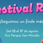 Tras el rotundo éxito de su última edición, el Festival Río se extenderá por un fin de semana más, del 15 al 17 de agosto, en el predio del Eco Parque. La decisión busca que nadie se quede afuera de este evento que ya conquistó a miles de turistas y vecinos de San Nicolás.