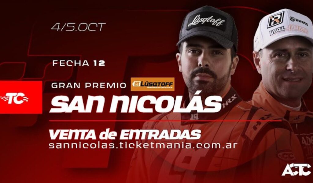 El Autódromo San Nicolás se prepara para vivir un fin de semana a pura velocidad con el regreso del Turismo Carretera, la categoría más convocante del automovilismo argentino. Los días 4 y 5 de octubre, el circuito Juan María Traverso será nuevamente escenario de una de las fechas decisivas del campeonato 2025.