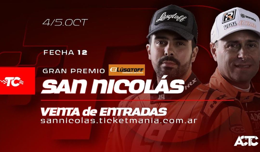 El Autódromo San Nicolás se prepara para vivir un fin de semana a pura velocidad con el regreso del Turismo Carretera, la categoría más convocante del automovilismo argentino. Los días 4 y 5 de octubre, el circuito Juan María Traverso será nuevamente escenario de una de las fechas decisivas del campeonato 2025.