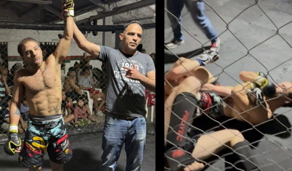 El nicoleño Franco “Lobo” Tombolesi brilló el pasado sábado en San Pedro, donde consiguió una sólida victoria en su pelea de MMA, confirmando su gran presente dentro del deporte.