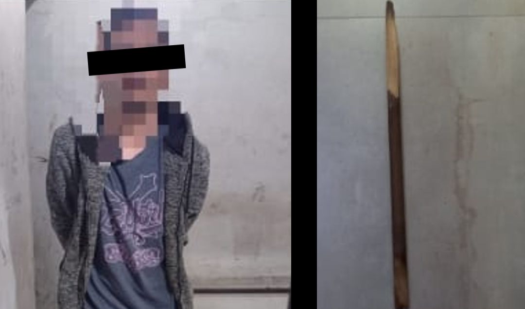 Un violento episodio tuvo lugar en la tarde del 19 de septiembre en una vivienda ubicada sobre calle Gendarmería Nacional al 500, donde un hombre de 29 años fue aprehendido tras agredir físicamente a su madre, una mujer de 53 años. El ataque se produjo con un palo de escoba de madera de aproximadamente 59 centímetros de largo, provocando lesiones que obligaron a trasladar a la víctima al Centro Médico de Atención Familiar.