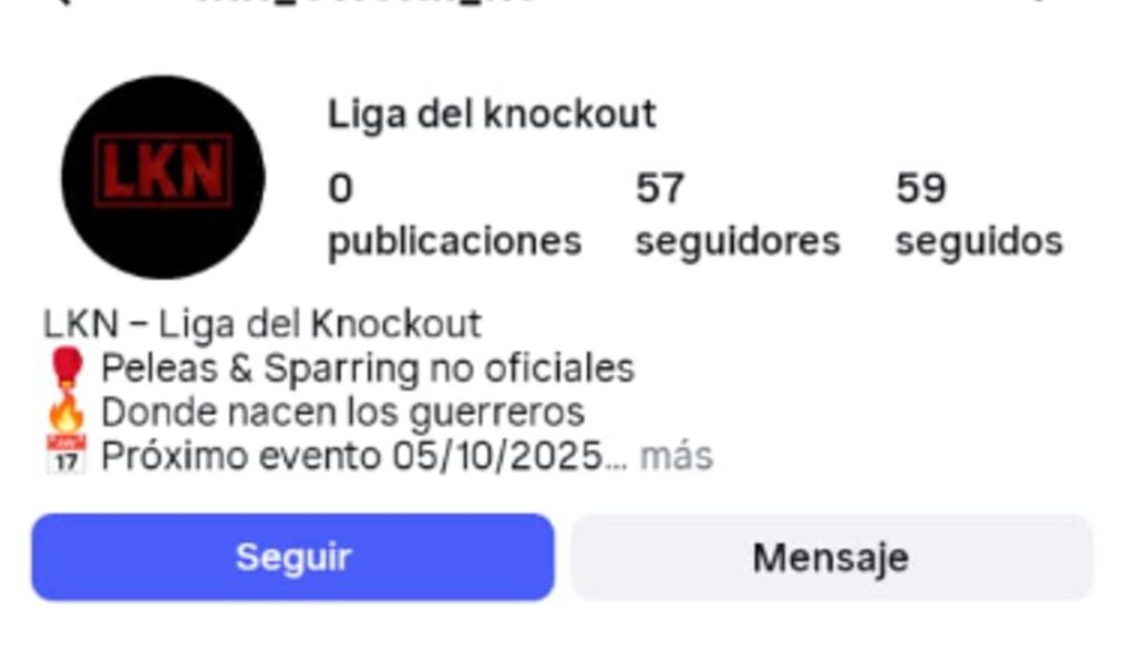 Genera preocupación en San Nicolás una convocatoria difundida en redes sociales para la realización de peleas clandestinas. Días atrás sorprendió la aparición de una publicación en Instagram bajo el nombre “LKN – Liga del Knockout”, donde se invita a vecinos del partido a enfrentarse en combates ilegales por dinero.