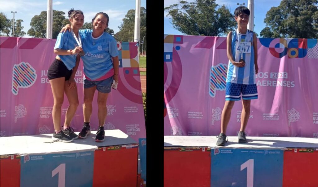 San Nicolás celebra sus primeras medallas doradas en los Juegos Bonaerenses 2025 gracias a las destacadas actuaciones de Pía Fontano y Lorenzo Liberatore, quienes brillaron en las competencias de atletismo PCD disputadas en la jornada de ayer.