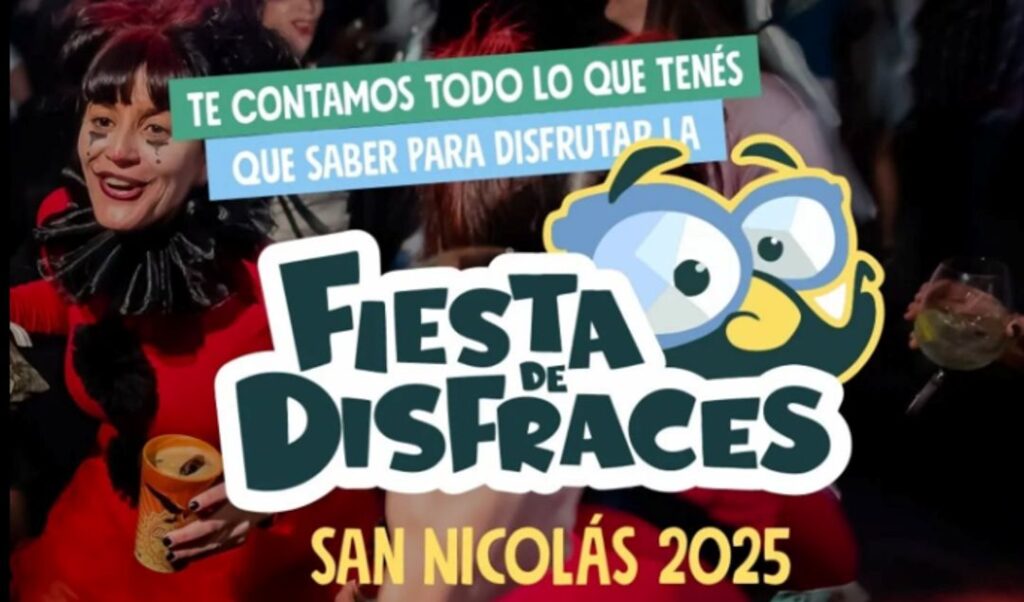 La organización de la Fiesta de Disfraces San Nicolás 2025 informó hace instantes que el evento, previsto para realizarse en el autódromo municipal, modificará su horario debido a las condiciones climáticas adversas que afectan a la región. La decisión fue comunicada oficialmente ante la amenaza de fuertes lluvias y tormentas durante la tarde y la noche.