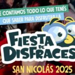 La organización de la Fiesta de Disfraces San Nicolás 2025 informó hace instantes que el evento, previsto para realizarse en el autódromo municipal, modificará su horario debido a las condiciones climáticas adversas que afectan a la región. La decisión fue comunicada oficialmente ante la amenaza de fuertes lluvias y tormentas durante la tarde y la noche.