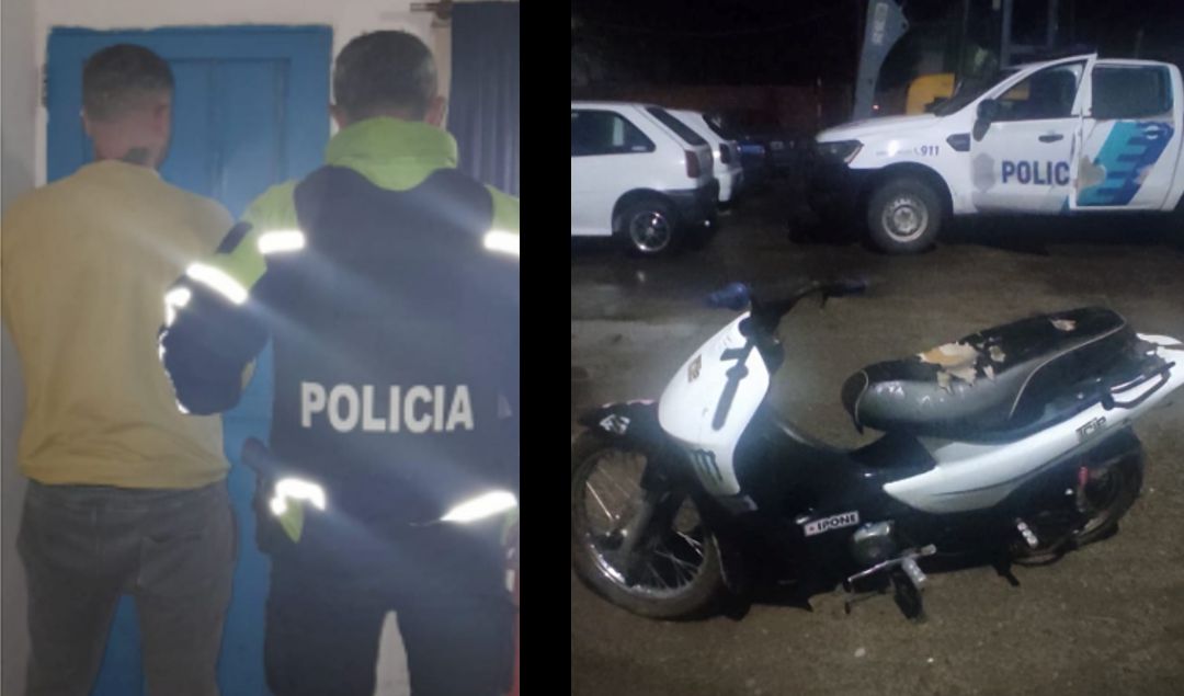 Efectivos del Destacamento Policial de La Emilia lograron esclarecer una serie de delitos recientes en la zona tras concretar dos allanamientos que permitieron recuperar una motocicleta robada y diversos elementos sustraídos de una vivienda.