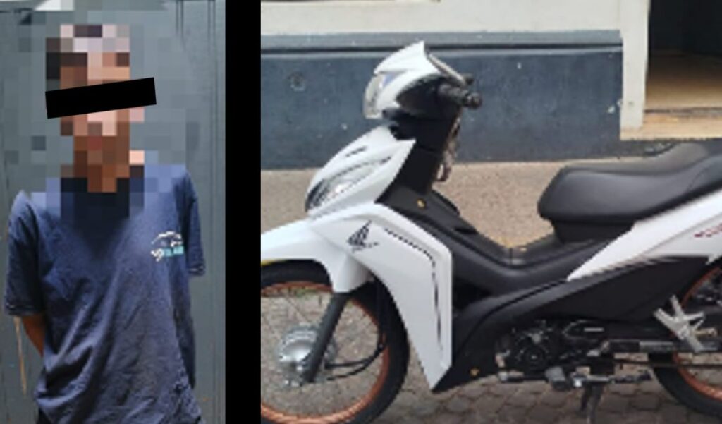 Efectivos de la Policía Local Motorizada, lograron recuperar una motocicleta que presentaba pedido de secuestro activo por robo, durante un procedimiento realizado en la zona norte de la ciudad.