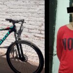 Efectivos de la Policía Local lograron recuperar una bicicleta que había sido robada y aprehendieron a un joven de 23 años durante un procedimiento realizado en la ciudad de San Nicolás.