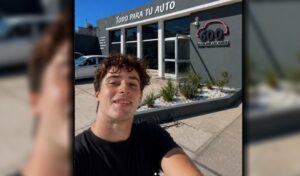 La presencia de Franco Colapinto en San Nicolás de los Arroyos se convirtió rápidamente en tema de conversación, luego de que el comercio “600 Automotores”, ubicado en José Hernández al 1000, compartiera imágenes y un mensaje de agradecimiento por la supuesta visita del joven piloto.