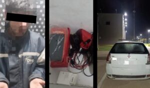 Un hombre de 31 años fue aprehendido por personal de la Policía Local luego de ser sorprendido tras cometer un ilícito contra un vehículo estacionado en la vía pública. El hecho fue caratulado como “Averiguación de ilícito/daño” y quedó en manos de la Justicia.