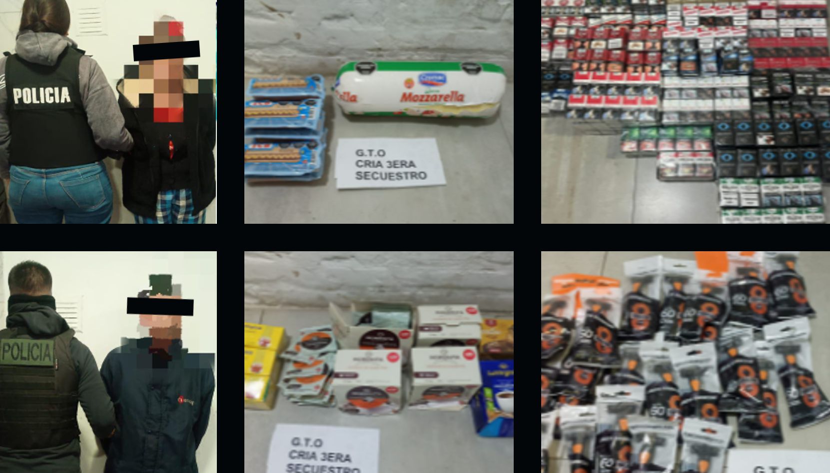 Un importante procedimiento llevado adelante por personal de la Comisaría Tercera de San Nicolás permitió recuperar gran parte de los elementos robados de un comercio de zona norte y detener a dos personas acusadas de participar del hecho.