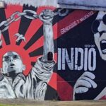 Los fanáticos del rock nacional y especialmente de Carlos "El Indio" Solari ya tienen un nuevo punto de encuentro en San Nicolás. Finalmente quedó inaugurado un mural dedicado al histórico cantante, una obra que nació por iniciativa del grupo de artistas "Somos Brocha", quienes se encargaron de plasmar la imagen del ídolo popular en una pared ubicada en la esquina de Pringles y Roca.