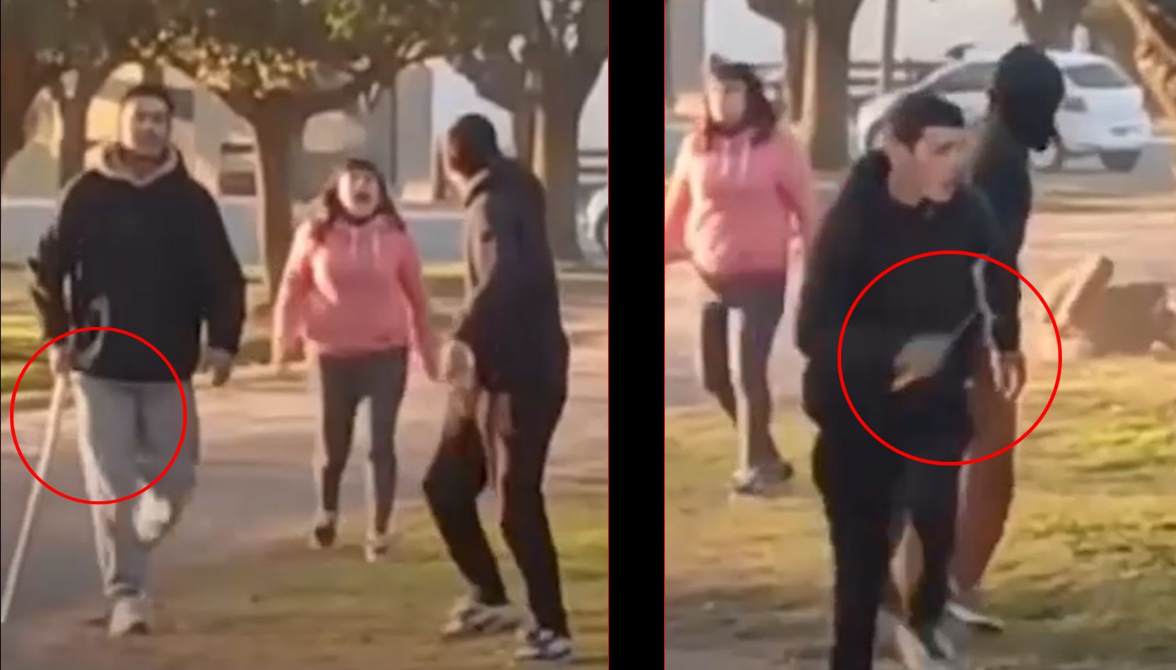 Un violento episodio conmocionó a la trasquila localidad de Gobernador Castro, partido de San Pedro, donde un joven fue brutalmente agredido a plena luz del día por un grupo de personas que actuó con total impunidad y a cara descubierta. El ataque ocurrió ante la mirada de numerosos vecinos, quienes, sorprendidos por la violencia de la escena, registraron el hecho con sus teléfonos celulares.