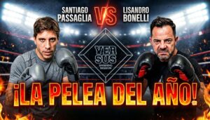 El intendente de San Nicolás, Santiago Passaglia, anunció que participará de un combate de boxeo en el evento Versus, una propuesta que se caracteriza por enfrentar sobre el ring a personas reconocidas de un mismo ámbito para sumar un atractivo especial a cada velada. Aunque la organización aún no confirmó quién será su rival, el nombre que con mayor fuerza resuena es el del dirigente político Lisandro Bonelli, quien ya participó en ediciones anteriores del evento y podría protagonizar el combate más esperado del año.