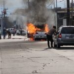 Momentos de tensión se vivieron este viernes en San Nicolás cuando un automóvil que prestaba servicio como Uber se incendió mientras trasladaba a un pasajero. Afortunadamente, tanto el conductor como el ocupante lograron salir del vehículo a tiempo y resultaron ilesos.