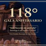 El próximo domingo 9 de agosto a las 20:00, el Teatro San Nicolás celebrará su 118° aniversario con una Gala Aniversario que promete ser una noche inolvidable para la comunidad. El evento contará con la destacada participación del Coro Estable Nicoleño, que será el encargado de ponerle música a una velada cargada de emoción y homenaje a uno de los espacios culturales más emblemáticos de la ciudad.
