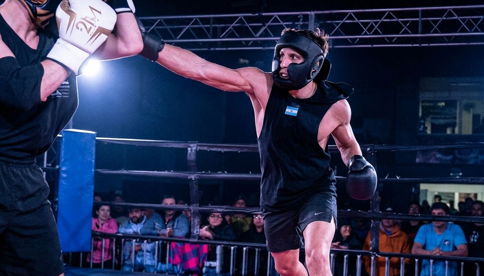 El intendente de San Nicolás, Santiago Passaglia, tuvo su debut como boxeador en el evento Versus, donde se subió al ring después de varios meses de preparación y entrenamiento para enfrentar a Nicolás Sbaffo.