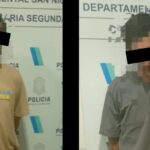 Dos hombres, de 33 y 29 años, fueron aprehendidos durante un procedimiento policial luego de ser sorprendidos en el interior de una vivienda ubicada en Cepeda al 500, mientras sustraían distintos elementos.