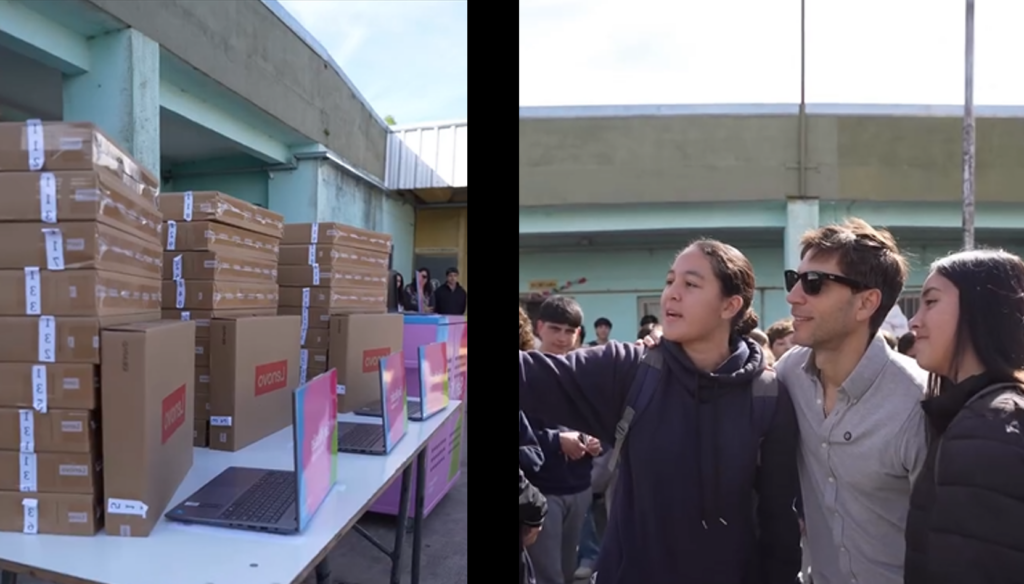 El Municipio de San Nicolás continúa impulsando el acceso a la tecnología y la educación a través del programa Revolución Digital. En esta oportunidad, alumnos de la Escuela de Educación Secundaria Técnica N.º 1 de Conesa recibieron notebooks, una herramienta fundamental para acompañar su formación y ampliar sus oportunidades de aprendizaje.