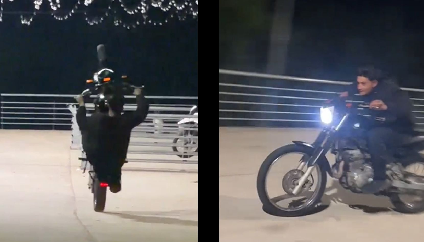 A pesar de los esfuerzos del Municipio de San Nicolás para erradicar las concentraciones de motociclistas que realizan maniobras peligrosas en espacios públicos, la problemática persiste. Durante las madrugadas, distintos grupos de jóvenes se reúnen en la Costanera para hacer piruetas, acelerar y correr a gran velocidad, generando situaciones de peligro e incomodidad para los vecinos.